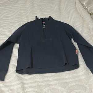 Macade Navy Quarterzip